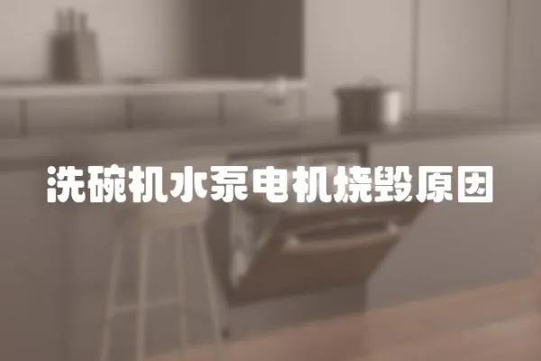 洗碗機(jī)水泵電機(jī)燒毀原因