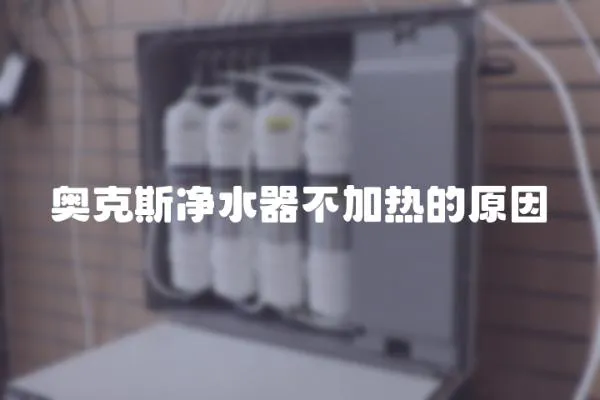 奧克斯凈水器不加熱的原因