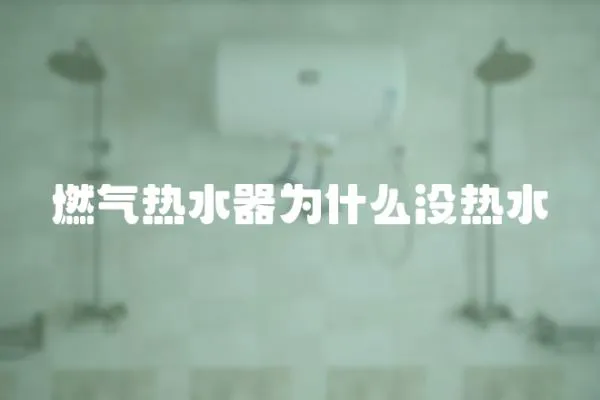 燃氣熱水器為什么沒熱水