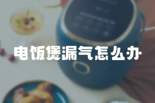 電飯煲漏氣怎么辦