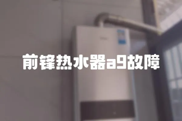 前鋒熱水器a9故障