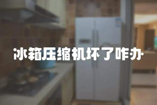 冰箱壓縮機壞了咋辦