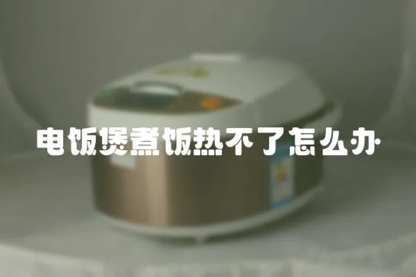 電飯煲煮飯熱不了怎么辦