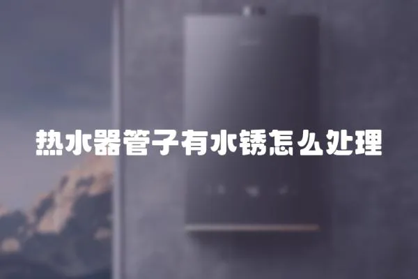 熱水器管子有水銹怎么處理