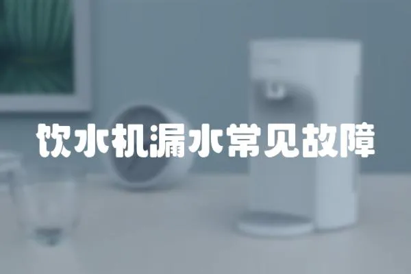 飲水機(jī)漏水常見故障