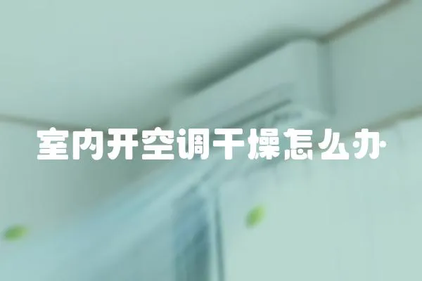 室內開空調干燥怎么辦
