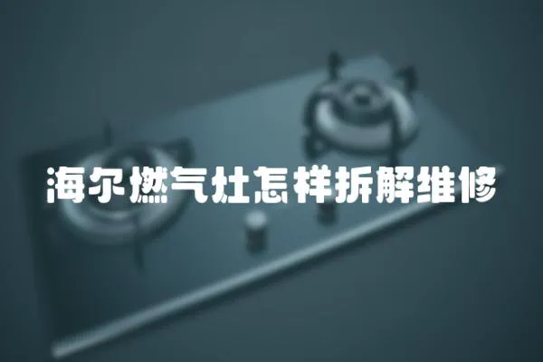 海爾燃?xì)庠钤鯓硬鸾饩S修