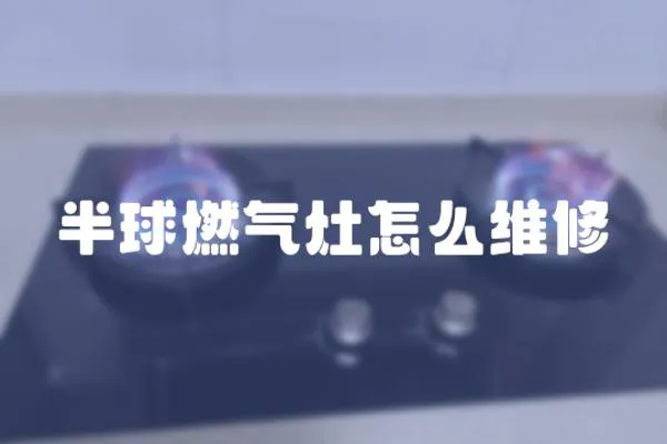 半球燃?xì)庠钤趺淳S修