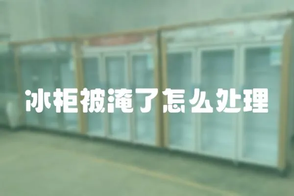 冰柜被淹了怎么處理