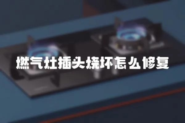 燃氣灶插頭燒壞怎么修復