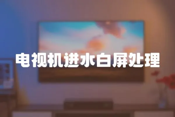 電視機(jī)進(jìn)水白屏處理