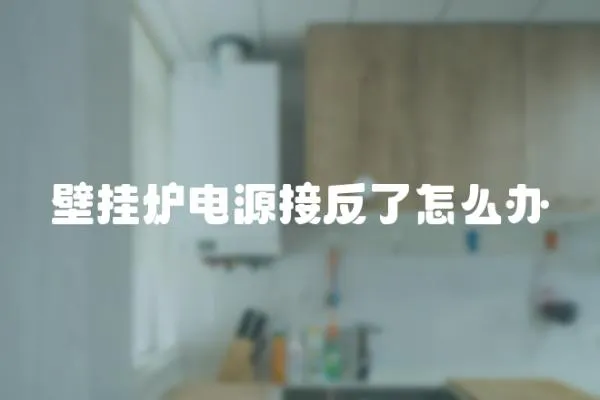 壁掛爐電源接反了怎么辦