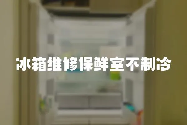 冰箱維修保鮮室不制冷