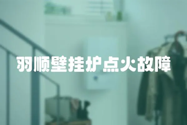 羽順壁掛爐點(diǎn)火故障