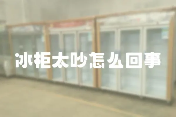 冰柜太吵怎么回事