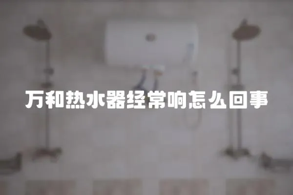 萬和熱水器經常響怎么回事