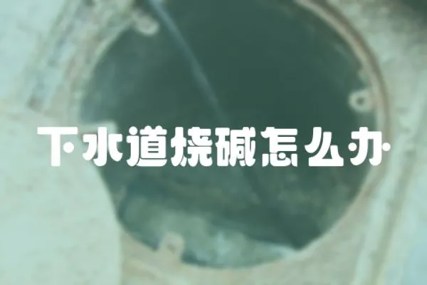 下水道燒堿怎么辦