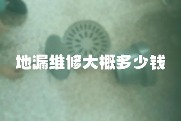 地漏維修大概多少錢