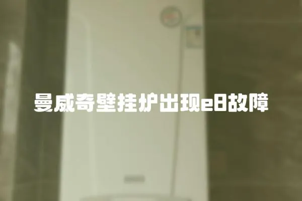 曼威奇壁掛爐出現e8故障