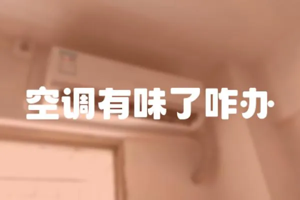 空調有味了咋辦