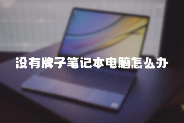 沒有牌子筆記本電腦怎么辦