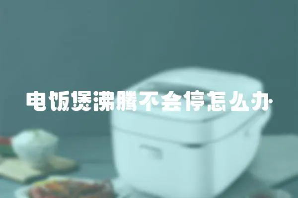 电饭煲沸腾不会停怎么办