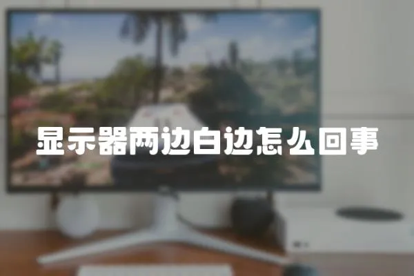 顯示器兩邊白邊怎么回事