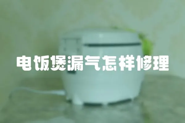 電飯煲漏氣怎樣修理