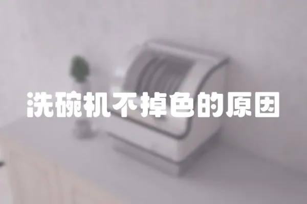 洗碗機不掉色的原因