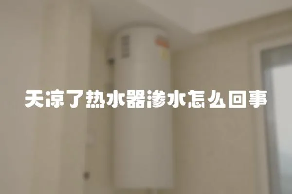 天涼了熱水器滲水怎么回事