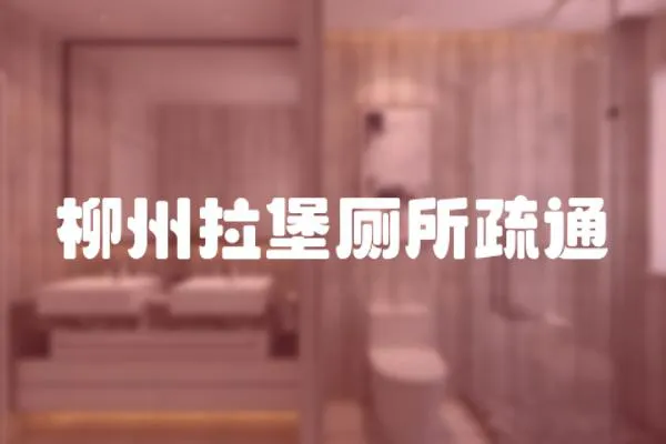 柳州拉堡廁所疏通