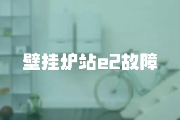 壁掛爐站e2故障