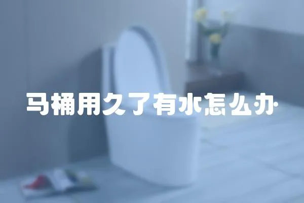 馬桶用久了有水怎么辦