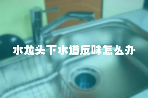 水龍頭下水道反味怎么辦