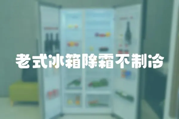 老式冰箱除霜不制冷