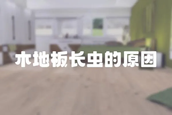 木地板長蟲的原因