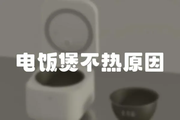 電飯煲不熱原因