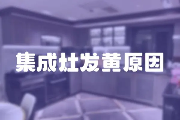 集成灶發黃原因