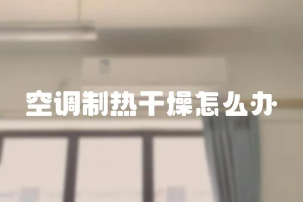 空調(diào)制熱干燥怎么辦