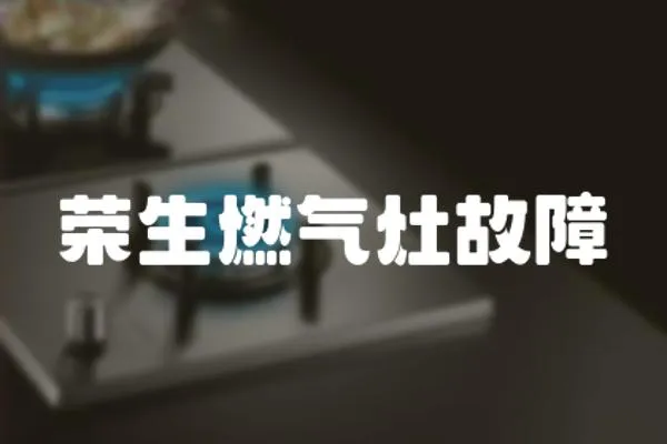 榮生燃氣灶故障