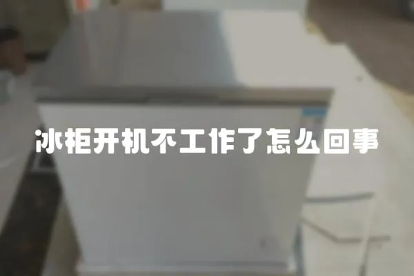 冰柜開機不工作了怎么回事