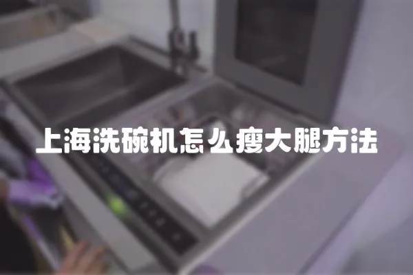上海洗碗機怎么瘦大腿方法