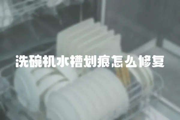洗碗機水槽劃痕怎么修復