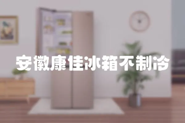 安徽康佳冰箱不制冷