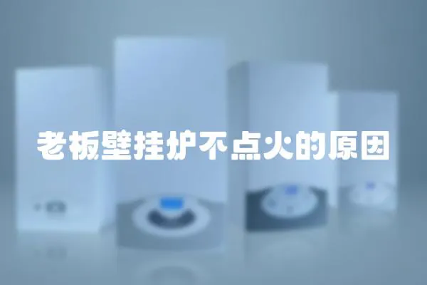 老板壁掛爐不點火的原因