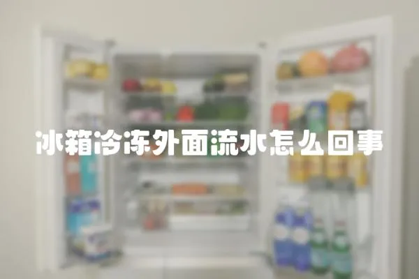 冰箱冷凍外面流水怎么回事