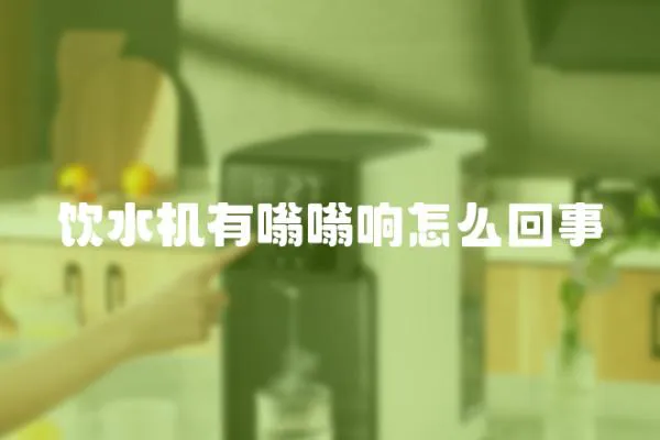 飲水機有嗡嗡響怎么回事
