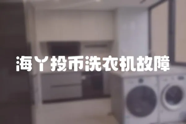 海丫投幣洗衣機(jī)故障