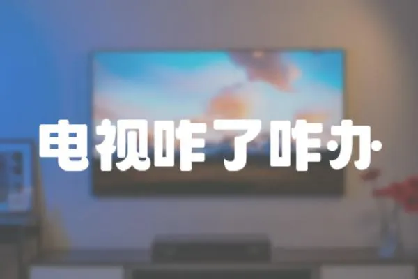 電視咋了咋辦