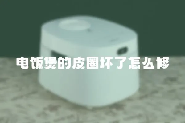 電飯煲的皮圈壞了怎么修